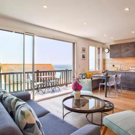 公寓 Les Forges-f2 Front De Mer-4 Pers, Wifi & Parking 布伦维尔索梅