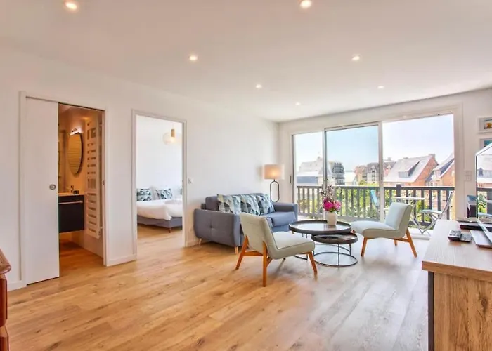 Les Forges-f2 Front De Mer-4 Pers, Wifi&parking Blonville-sur-Mer